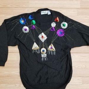 Vintage Embelished Sweater